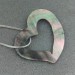 Mother of Pearl Pendant HEART - AQUARIUS PISCES Crystal Healing MINERALS Jewels-4