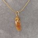 Golden CITRINE Quartz Flower Pendant - ARIES GEMINI VIRGO Crystal Healing MINERALS-3
