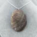 Mother of Pearl Pendant Classic SILVER Plated - CANCER Necklace MINERALS Holidays-2