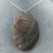 Mother of Pearl Pendant Classic SILVER Plated - CANCER Necklace MINERALS Holidays-4
