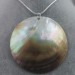 Mother of Pearl Pendant Moon - CANCER Crystal Healing Zodiac Shell Voyage-1