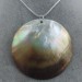 Mother of Pearl Pendant Moon - CANCER Crystal Healing Zodiac Shell Voyage-3