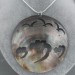 Mother of Pearl Pendant SUNSET - CANCER Crystal Healing Charm Natural Sea-2
