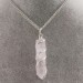 Rose Quartz OBELISK Pendant - CAPRICORN LIBRA MINERALS Crystal Healing-1