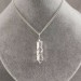 Hyaline Quartz OBELISK Pendant - AQUARIUS MINERALS Crystal Healing-2