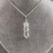 Hyaline Quartz OBELISK Pendant - AQUARIUS MINERALS Crystal Healing-3