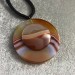 CARNELIAN AGATE Pendant Disc 2 - Taurus Cancer Leo MINERALS Crystal Healing-1