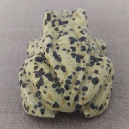 Frog BIG Dalmatian JASPER Dalmatine Minerals Animals MINERALS Gift Idea-2