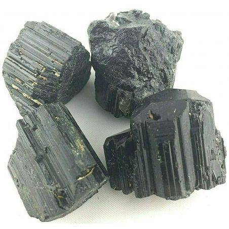 Tourmaline Noir Brute SHORLITE Minéraux A+ [PAYEZ UNE SEULE EXPÉDITION]-1