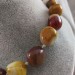 Collana Perle di Diaspro Mokaite Cristalloterapia Chakra Gioiello Minerale Reiki-3