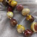 Collana Perle di Diaspro Mokaite Cristalloterapia Chakra Gioiello Minerale Reiki-4