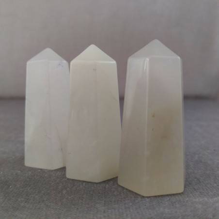 Obélisque HEX dans Quartz Rose Dégringolé Chakra Cristal thérapie Minéraux Reiki-2