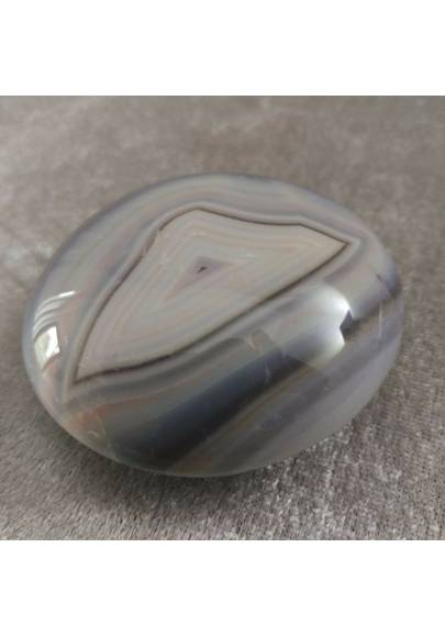 Palmstone Grand Rond dans Agate Dégringolé Minéraux Cristaux Reiki-1