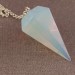 Professional Pendulum in OPALITE Divination Crystals Chakra Meditation Silver-1