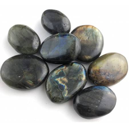 LABRADORITE Tumbled MID Size MINERALS Very High Quality Crystal Healing Zen-1