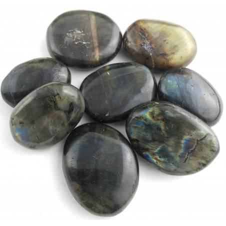 LABRADORITE Tumbled MID Size MINERALS Very High Quality Crystal Healing Zen-2