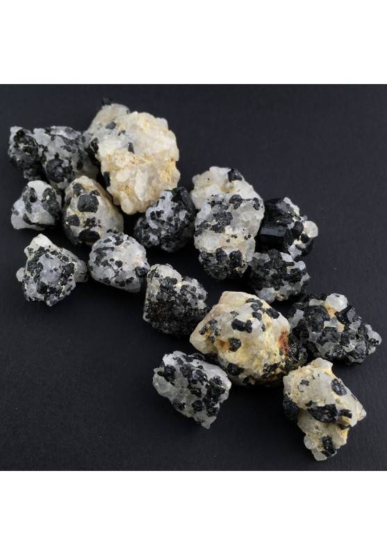 Quartz Tourmaline Brute Cristal thérapie Objets de collection Naturel haute Qualité-1