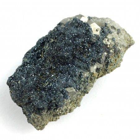 * Minerali Storici * PIRITE con EMATITE di Rio Marina Elba Qualità A+-2