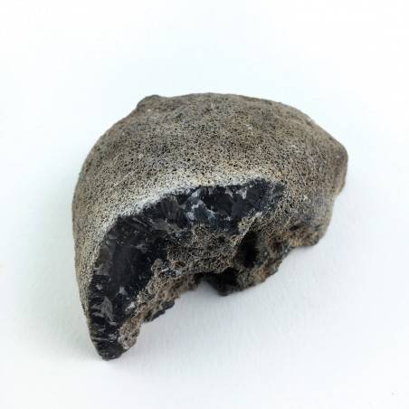 GEODE AGATA Striato Nero Marrone Cristalloterapia Collezionismo Purificazione-2