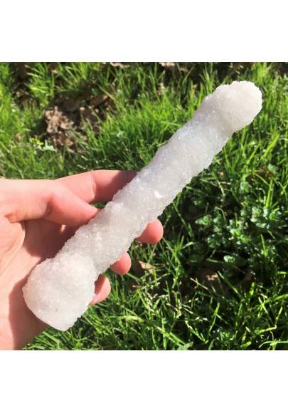 MINERALS * Wonderful & Rare Stalactite Chalcedony and STILBITE Cristals High Quality-2