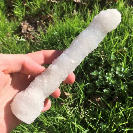 MINERALS * Wonderful & Rare Stalactite Chalcedony and STILBITE Cristals High Quality-2