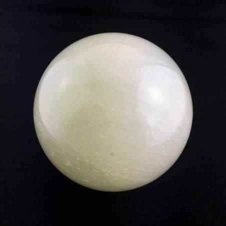 Perfect Yellow Calcite Sphere Minerals & Specimens High Quality-2