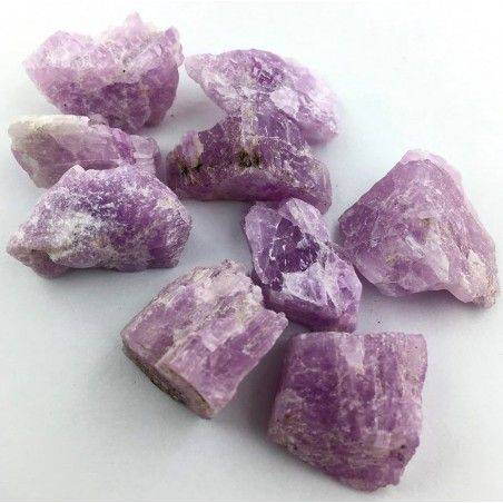 KUNZITE Grezza ROSA RARA Cristalloterapia Collezionismo Chakra Reiki Qualità A+-1
