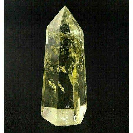 PUNTA in AUTENTICO QUARZO CITRINO Naturale Cristalloterapia Chakra Qualità A+-2