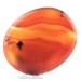 SAPONETTA in AGATA CORNIOLA Palmstone Carnelian Cristalloterapia Piastra Chakra-3
