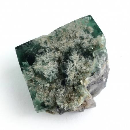 Fluorite Verde Purple Cubic Fluorescent rogerley mine cm.5 x cm.4,5 x cm.2,2-3