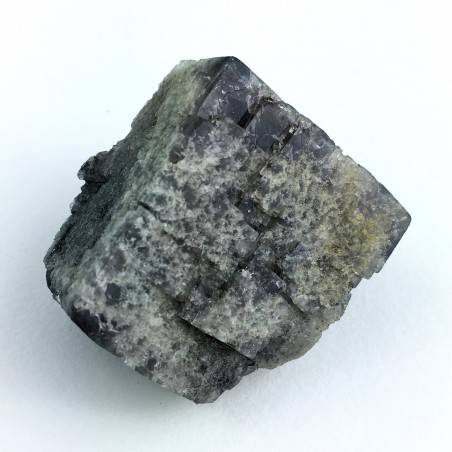 Fluorite Viola Cubica Fluorescente rogerley mine 82gr - UK - Alta Qualità A+-1