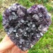 Cœur DRUSE Améthyste Violet haute Qualité A+ Amour Cristal thérapie Objets de collection-2