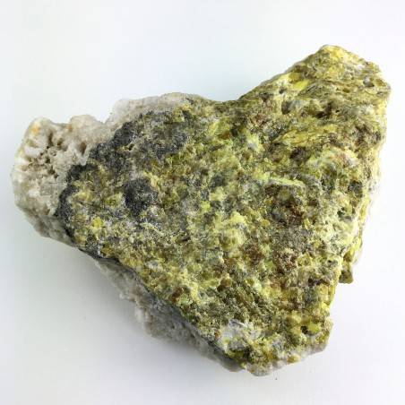 * Minéraux * Calcite au Aragonite Fluorescent Avec Cristaux de SOUFRE Cozzo desi Sicilia A+-3