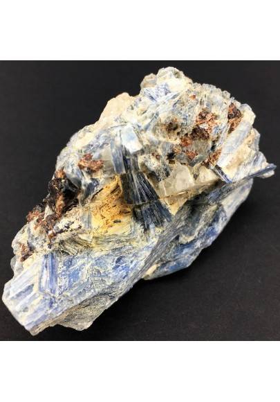 Raro Especímene CIANITA con CUARZO y ESTAUROLITA Minerales en BRUTO Cristaloterapia-1