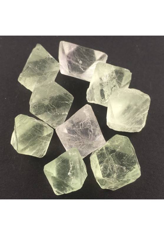 Fluorite Ottaedrica Grezza Doppia Piramide Quarzo Chakra Cristalloterapia-1