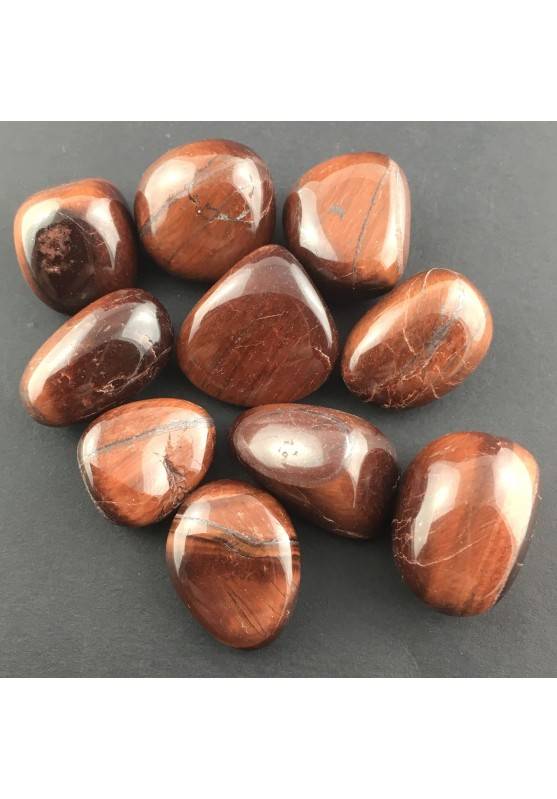 Occhio di Bue Burattati Minerali Cristalloterapia A+ [ Tumbled Bull's Eye Stone-1
