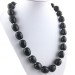 Necklace PEARL in ONIX Tumbled Stone Pendant Crystal Healing Chakra Jewel Reiki-1