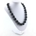 Collana Perle di Onice Burattato Ciondolo Cristalloterapia Chakra Gioiello Reiki-4
