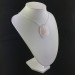 Rose Quartz Pendant Leaf Tumbled Necklace Crystal Healing Reiki Chakra-1