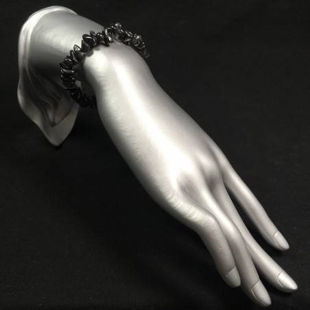 Braccialetto in Shungite Chips Scaglie Bracciale Minerali Chakra Regalo NATALE-2