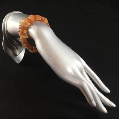 Braccialetto in Corniola Bracciale UNISEX Minerali Chakra Cristalloterapia Reiki-1