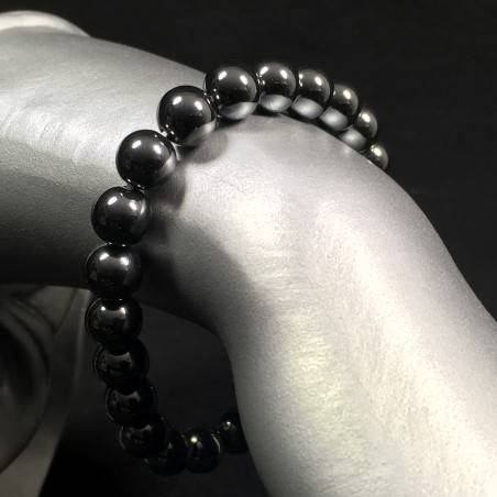 BRACELET dans Hématite Bracelet a sphères 9mm Bijoux Unisex Hématite Bracelet-1