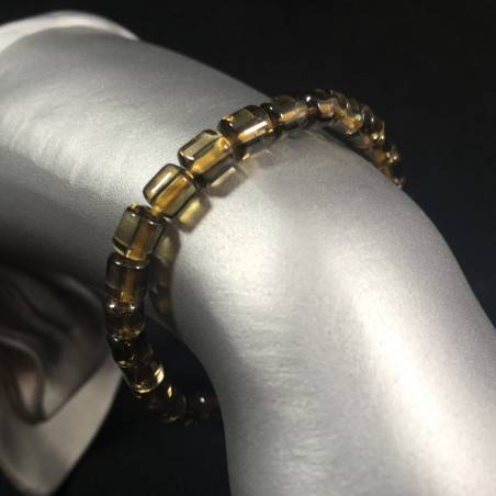 SMOKED CITRINE QUARTZ Bracelet - Zodiac: CAPRICORN SAGITTARIUS-1