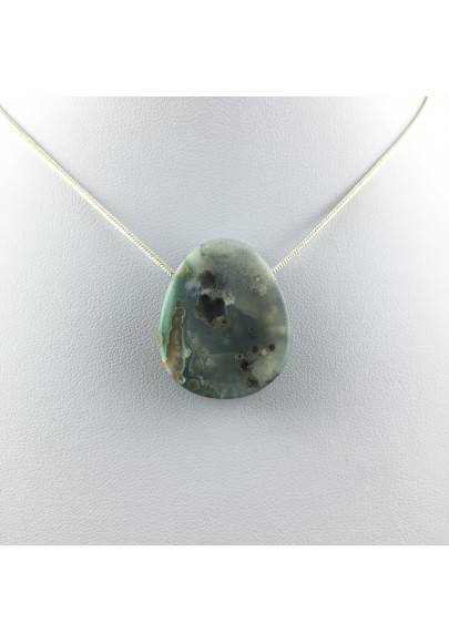 Pendant Special in Orbicolar Ocean JASPER Necklace Crystal Healing A+-1