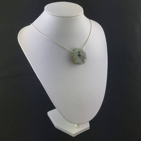Pendant Special in Orbicolar Ocean JASPER Necklace Crystal Healing A+-2