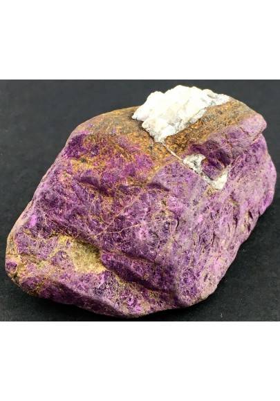 Rara PURPURITE GREZZA Grande Alta Qualità Minerale Viola Cristalloterapia-1