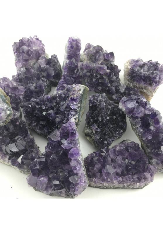 MINERALS AMETHYST Druzy Violet Specimen of Uruguay 40-64g Extra Quality-1