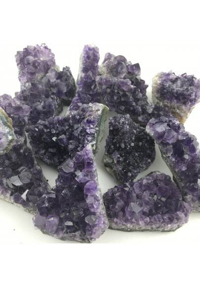 MINERALS AMETHYST Druzy Violet Specimen of Uruguay 40-64g Extra Quality-1