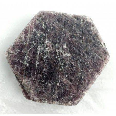 Wonderful Rough RUBY Slice Hexagon MINERALS Crystal Healing Specimen-2