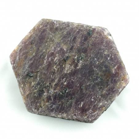 Wonderful Rough RUBY Slice Hexagonal MINERALS Crystal Healing Chakra Reiki-1